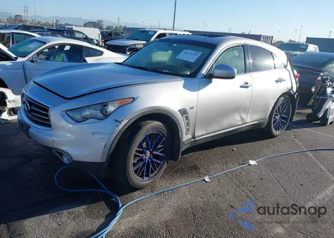 2014 Infiniti Qx70 из США, поврежденный, VIN JN8CS1MW7EM413212